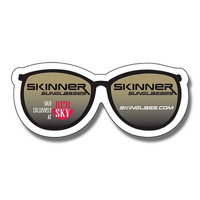 Magnet - EyeGlasses Shape (3.25x1.375) - 25 Mil