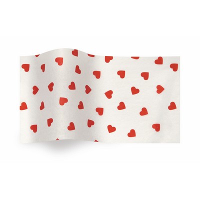 All Occasion Contemporary Hearts Tissue (20"x30")