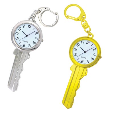 Key Shaped Key Chain Watch