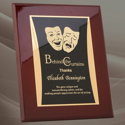 Laser Engraved Wall Plaque