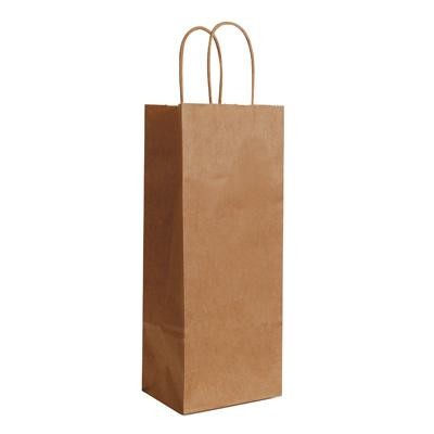 Natural Kraft Shopping Bag (5.5"x3.25"x12.5")