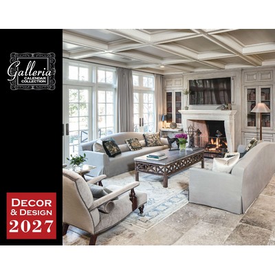 Galleria Wall Calendar 2027 Decor and Design