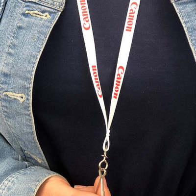 3/8" Poly Lanyard with Digital Sublimation Imprint