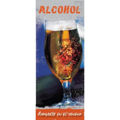 Alcohol: Drowning in Poison Pamphlet/Brochure (Spanish Version)