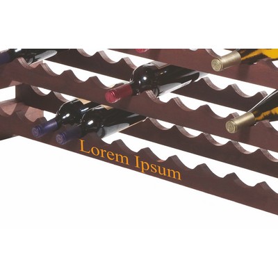 Modularack® Pro Stained Brown Waterfall Fixture (180 Bottle Rack)