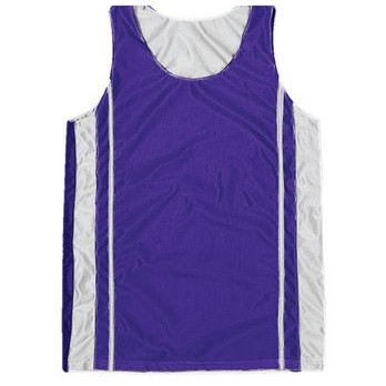 Youth Dazzle Cloth Reversible Jersey Shirt w/ Side Panel & Piping