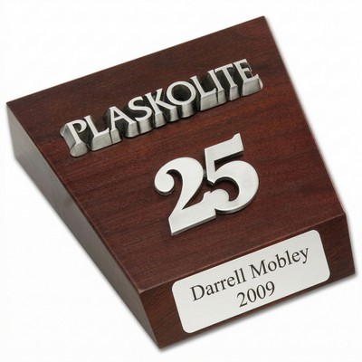 Pewter Service Wedge Award