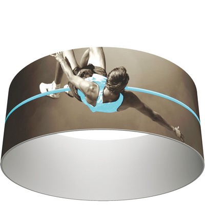 Ring 10' x 4' Hanging Structure & Single Sided Graphic