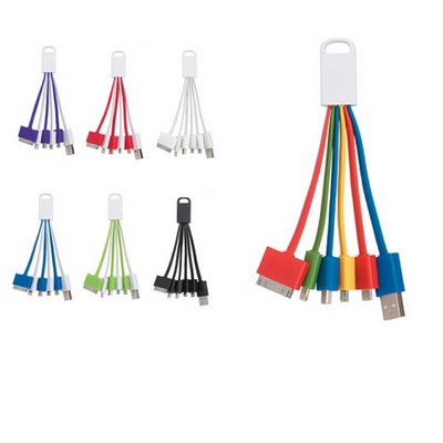 Colorful 5" 1 Multi Charging Cable