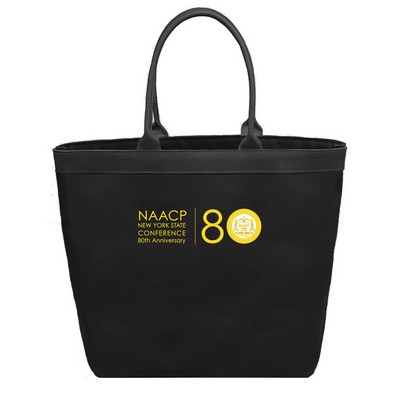 Medium Concert Tote (Dyed Canvas w/Leather)