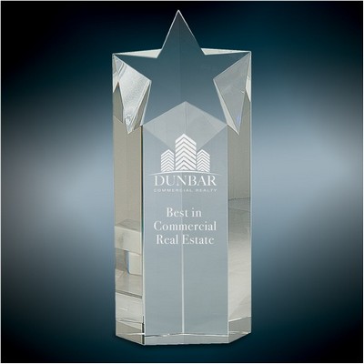 Crystal Rising Star Award, 10"