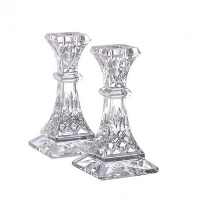 Waterford Lismore 8" Candlestick, Pair