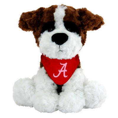 10" Large Sitting Dog - Brown & White