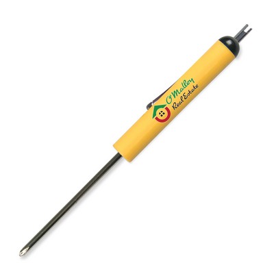 Pocket Screwdriver - Fixed #0 Phillips Blade w/Valve Stem Top