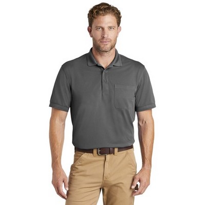 CornerStone ® Industrial Snag-Proof Pique Pocket Polo.