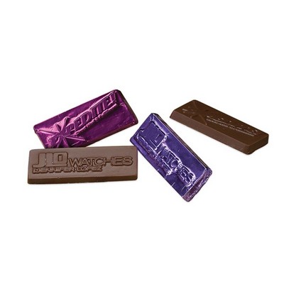 Rectangle Custom Molded Chocolate (2.63" x 1.5")