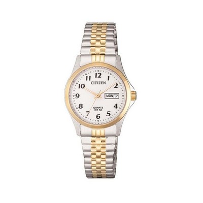 Citizen® Ladies Quartz Expansion Band Stainless Steel Two-Tone Watch