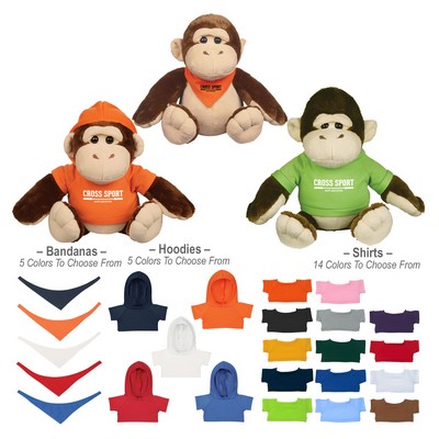 8" Gorilla Stuff Animal