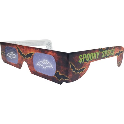 3D HOLOSPEX® Glasses Spooky Specs Bat - STOCK