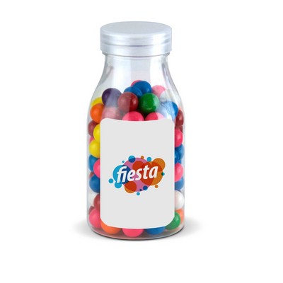 Round Plastic Milk Bottle