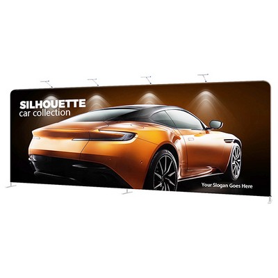 20' Straight Tension Fabric Backdrop Kit