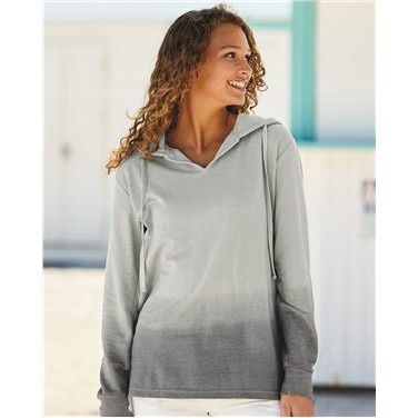 MV Sport® Sport Women's French Terry Ombré Hooded Sweatshirt