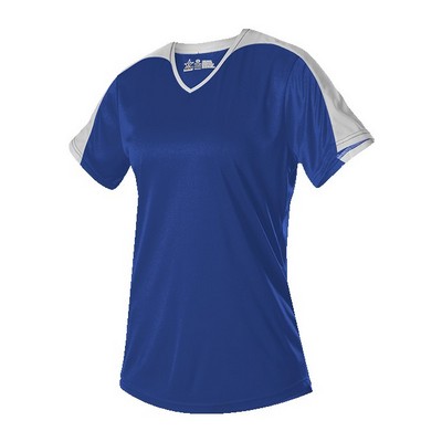 Alleson Athletic Girls V-Neck Softball Jersey