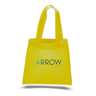 Yellow Mini Tote Bag (Printed)