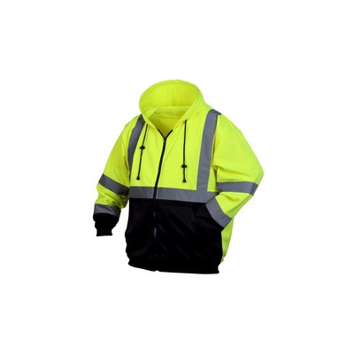 Pyramex RSZH32 Series Type R - Class 3 Hi-Vis Full Zip Sweatshirt