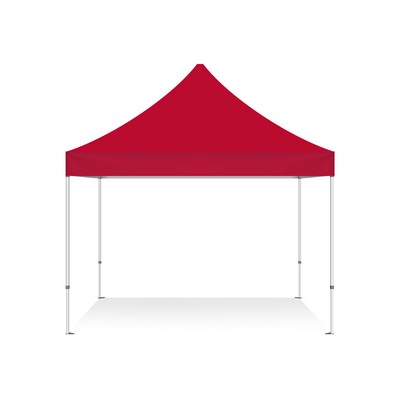 Red Canopy Tent (Topper and Frame) - (10' x 10ft)