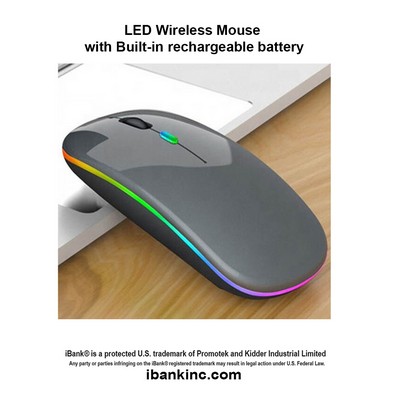iBank ® LED Wireless Mouse with Built-in rechargeable battery