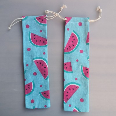 Watermelon Pattern Canvas Bag