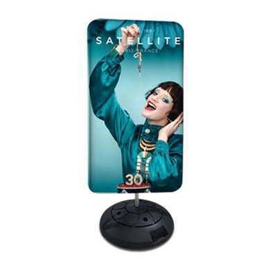 Outdoor Tubie Water-Base Banner Stand Hardware Only - 36"W x 70"H