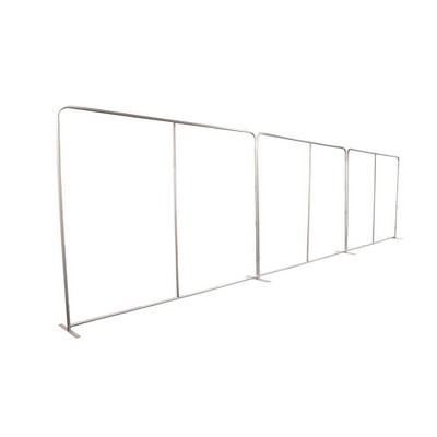 30' EuroFit Straight Wall Hardware