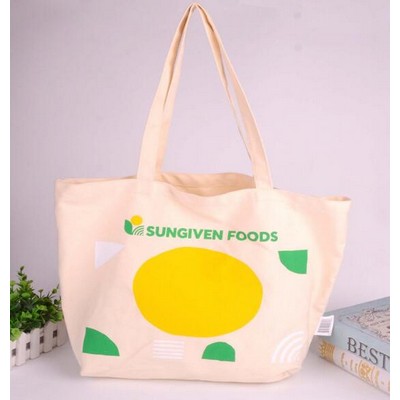 Canvas Shoulder Tote Bag
