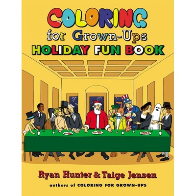 Coloring for Grown-Ups Holiday Fun Book