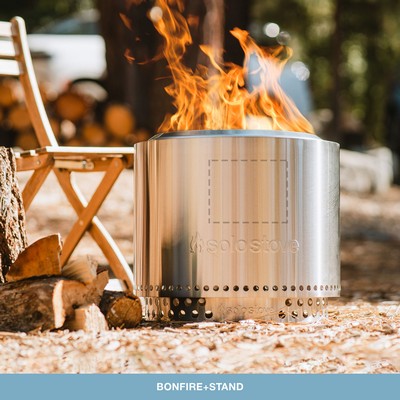 Solo Stove Bonfire + Stand (Stainless)