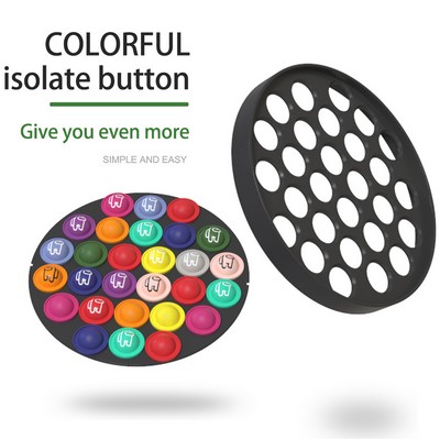 Rainbow Sensory Popping Fidget Bubble Toy