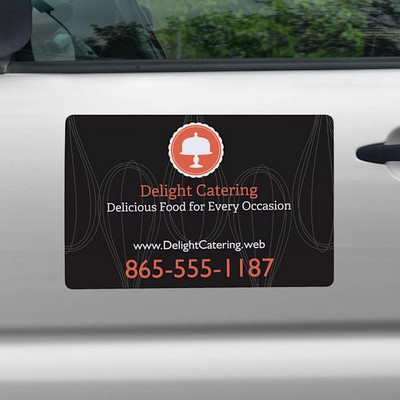 Durable Waterproof High Resolution Vehicle Magnet (10''X6'')