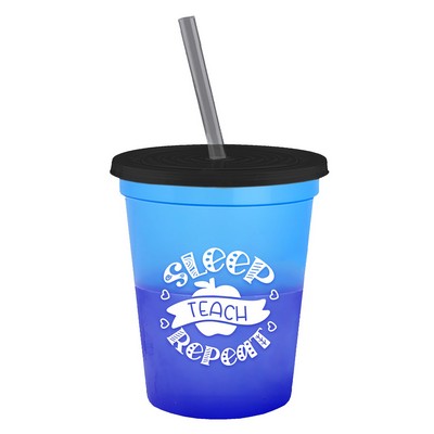 Garyline® Cups-on-the-Go Color-Changing Sport Sipper - 16 oz.