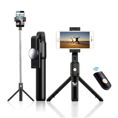 Selfie Stick Extendable Wireless Remote Tripod Stand