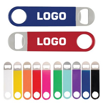 Large Stainless Steel Bottle Opener w/Vinyl Coated