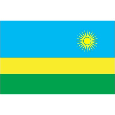 Rwanda National Flag (5'x8')