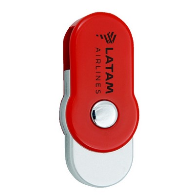 Winfield Rounded Red Swivel USB Flash Drive