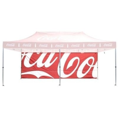 Pop Up Canopy Back Wall w/ Double Sided Sublimation (20'x7')