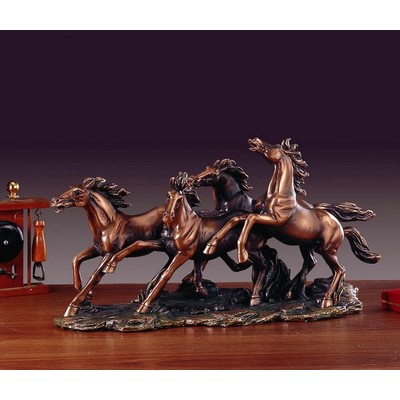 Four Horses Trophy (17.5"x8.5")