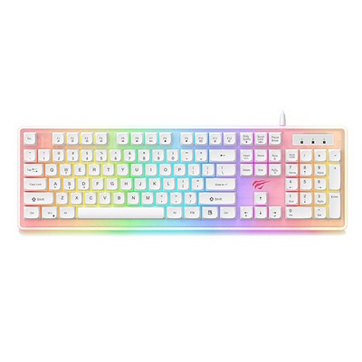 Havit KBK876L RGB Mechnical Keyboard - White