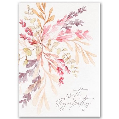 Watercolor Warmth Card