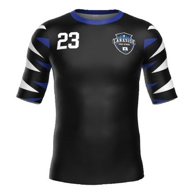 Youth Chromagear Compression Crew Mid Sleeve