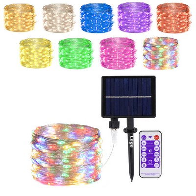 Waterproof Solar String Lights 100' 300Led